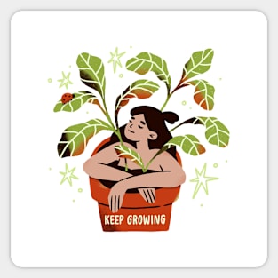 Keep Growing! Sticker